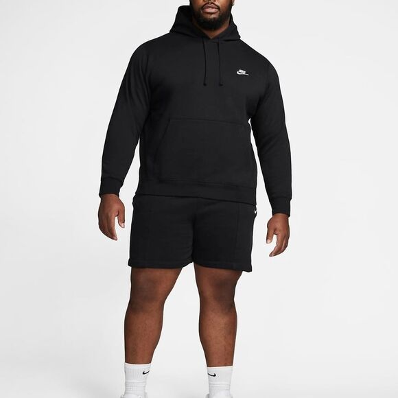 Nike Sportswear Club Fleece Pullover Hoodie Size Medium‎ in Black NWT in packag - Picture 4 of 9